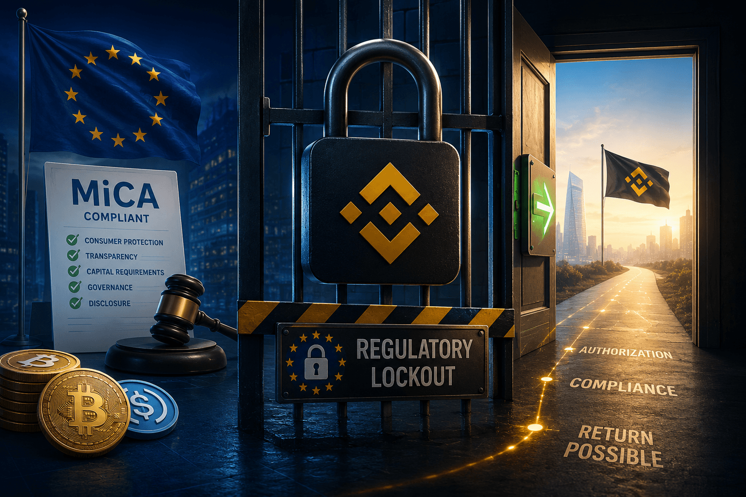 My view a regulatory lockout, not necessarily a permanent exit