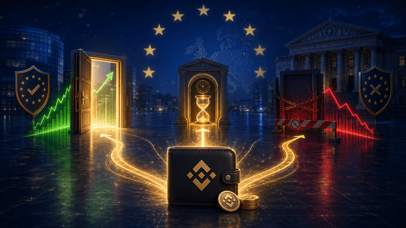 Three possible outcomes for Binance in Europe