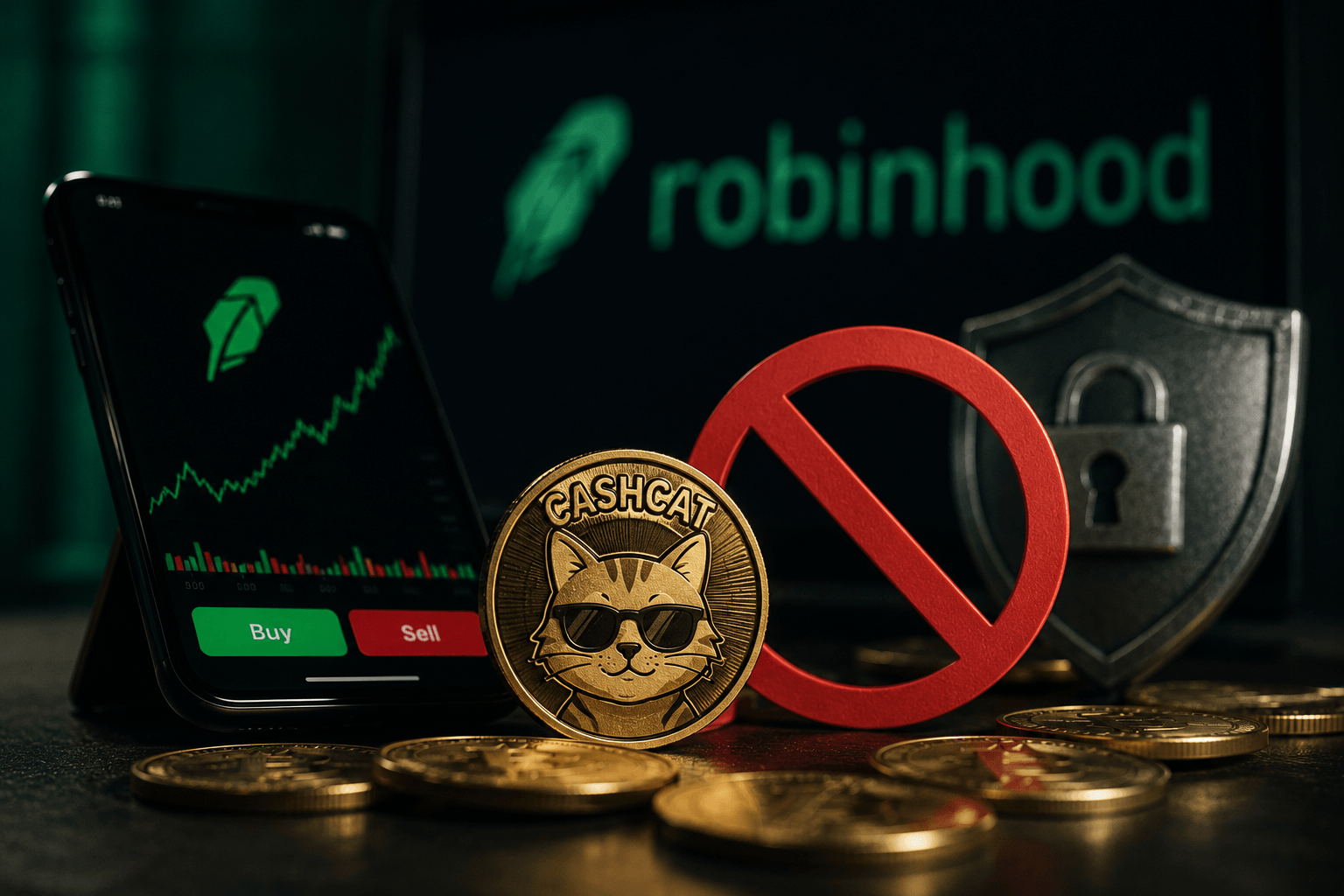 How an CASHCAT is not an official Robinhood token