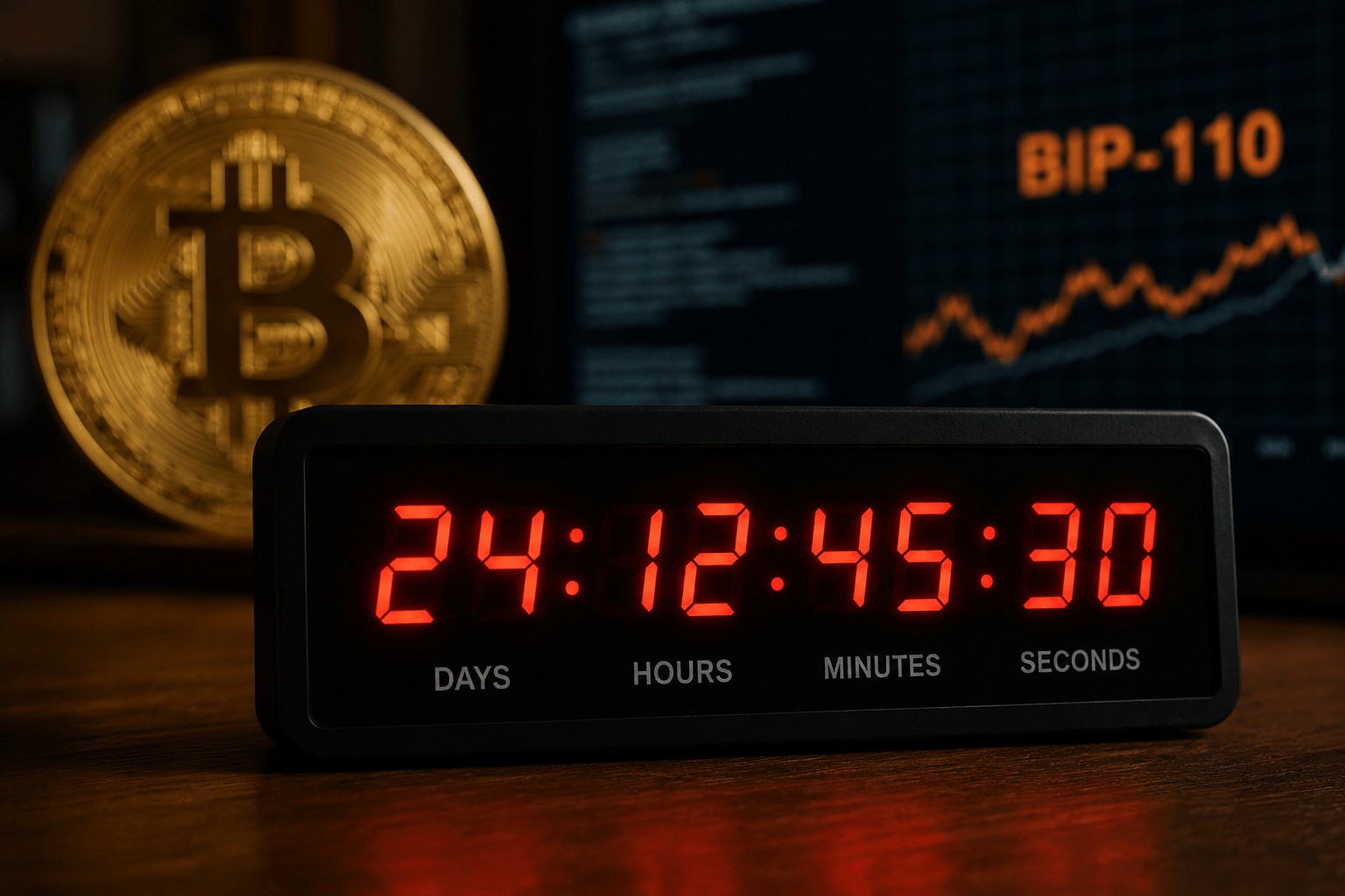Live BIP-110 countdown