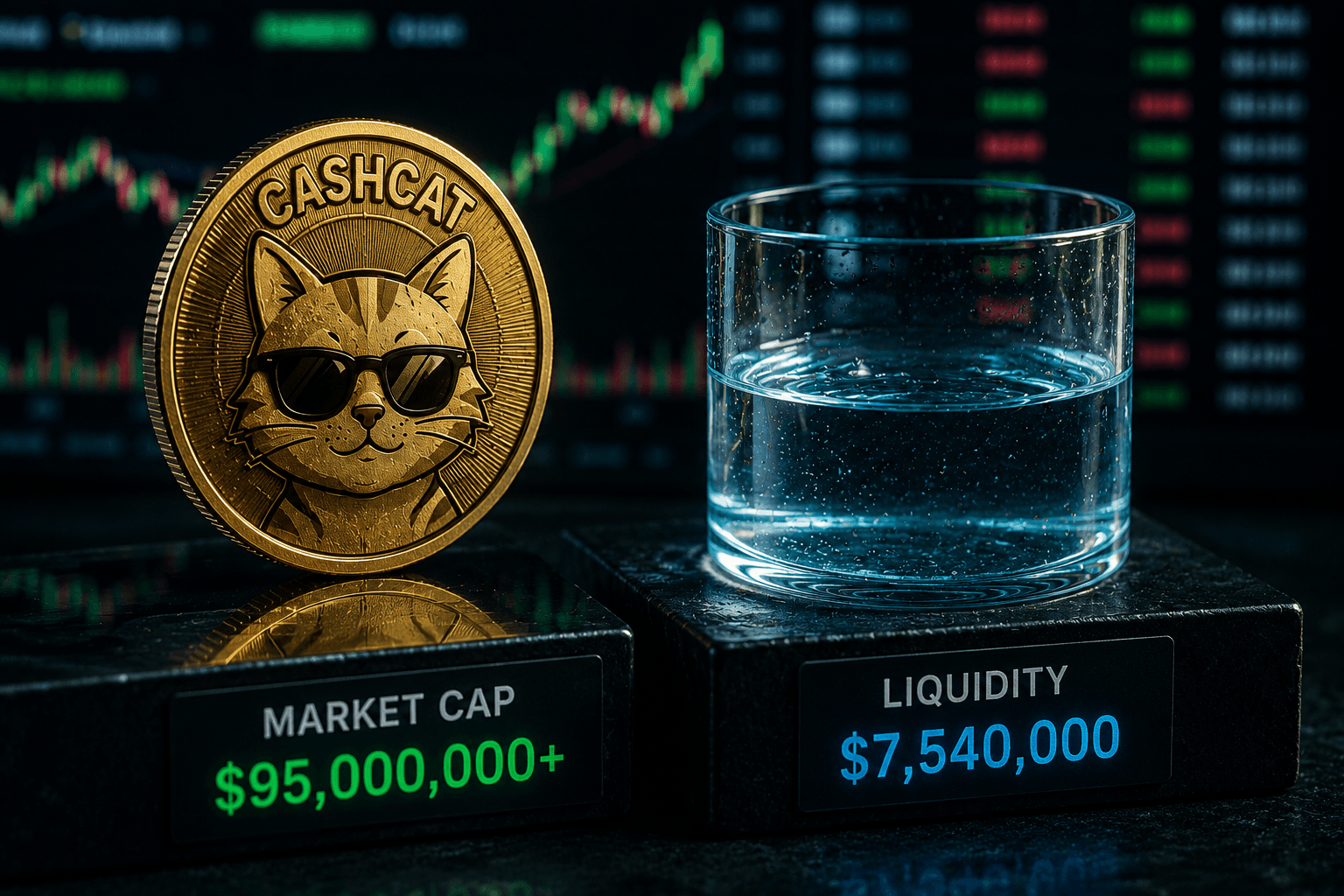 The liquidity behind CASHCAT’s market cap