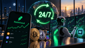 Robinhood Pushes Toward 24/7 Trading With Crypto Perps and AI Agents