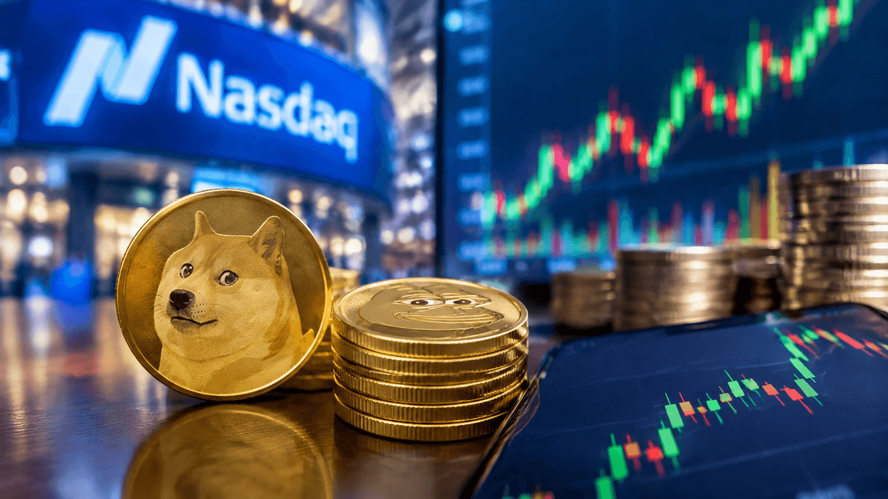 Stock-Paired Memecoins Are Both Adoption and Noise