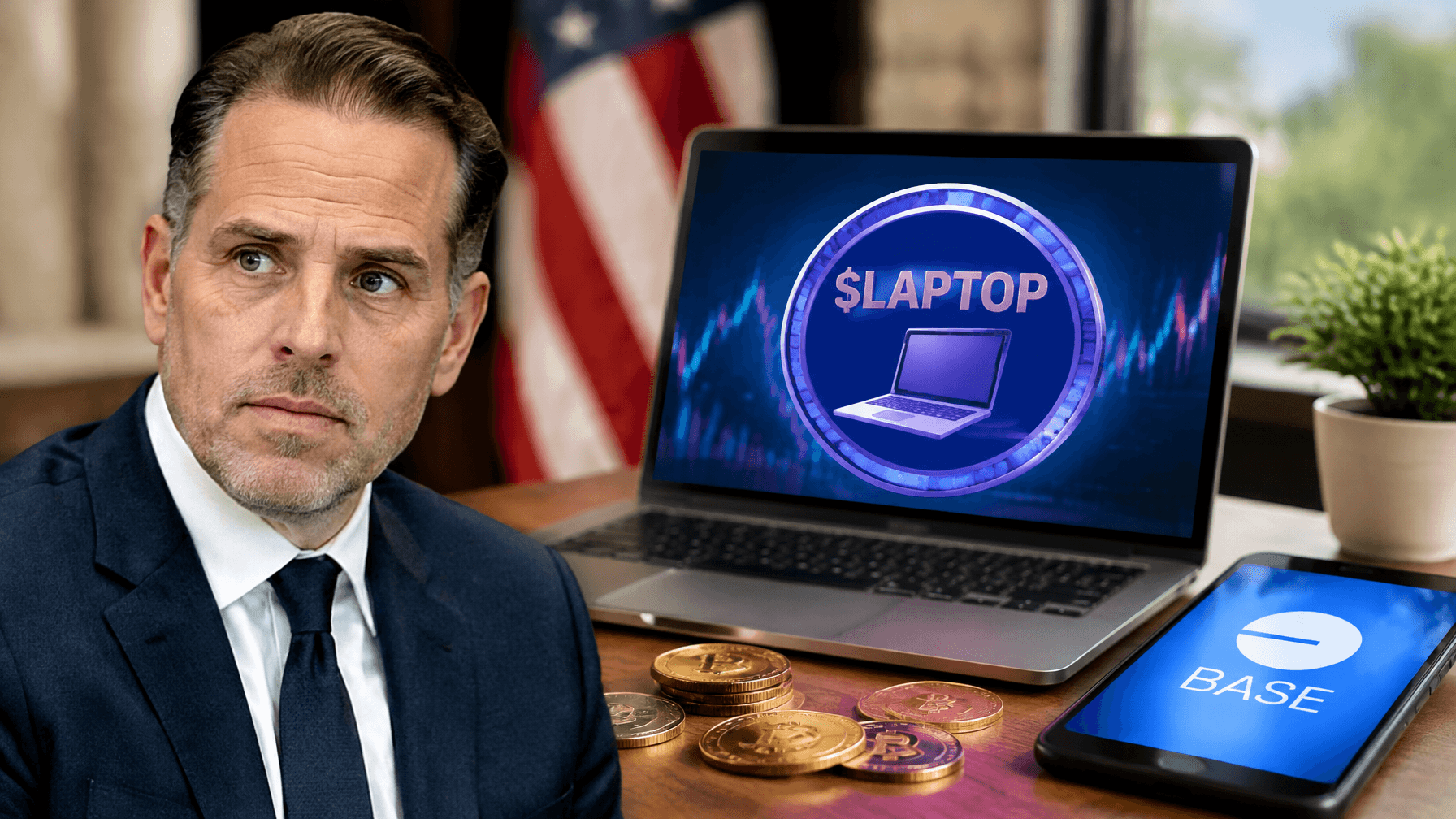 The LAPTOP airdrop 20% does not mean 20% goes to TRUMP-loss recipients