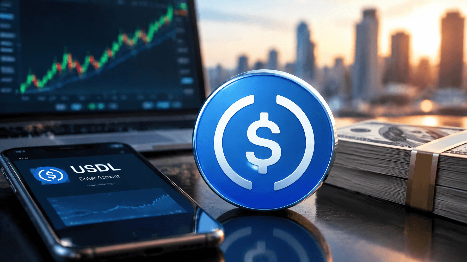 USDL Powers the Dollar Accounts — Not LSK