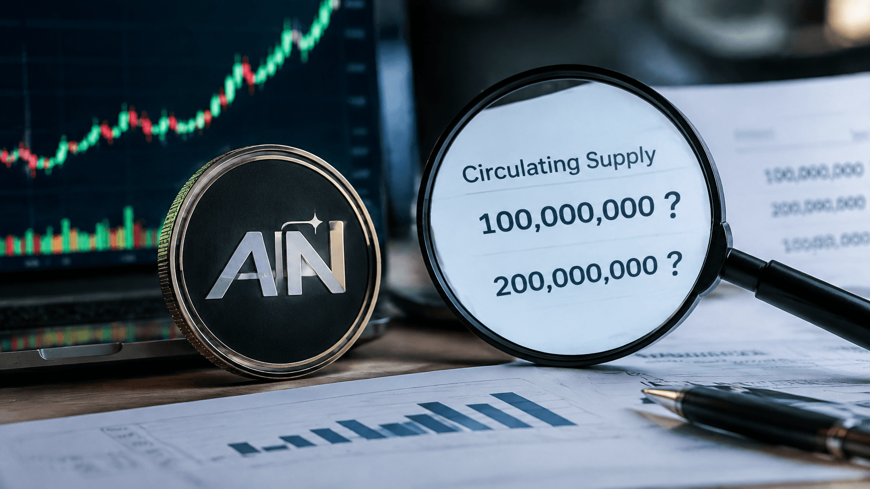 Why AIN’s circulating-supply numbers do not agree