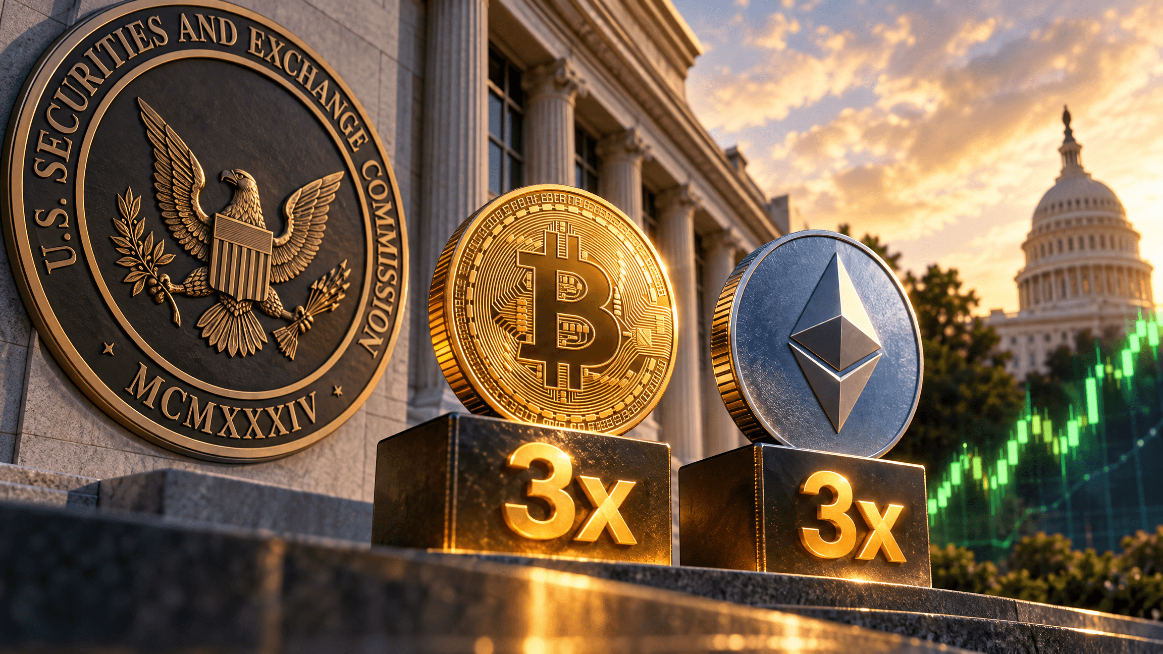SEC Clears 3x Bitcoin and Ether ETPs What BITH and ETHK Really Mean