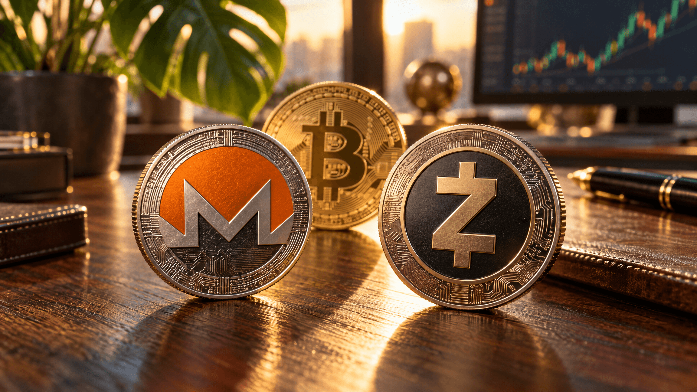 What Monero, Zcash and Bitcoin prices actually show