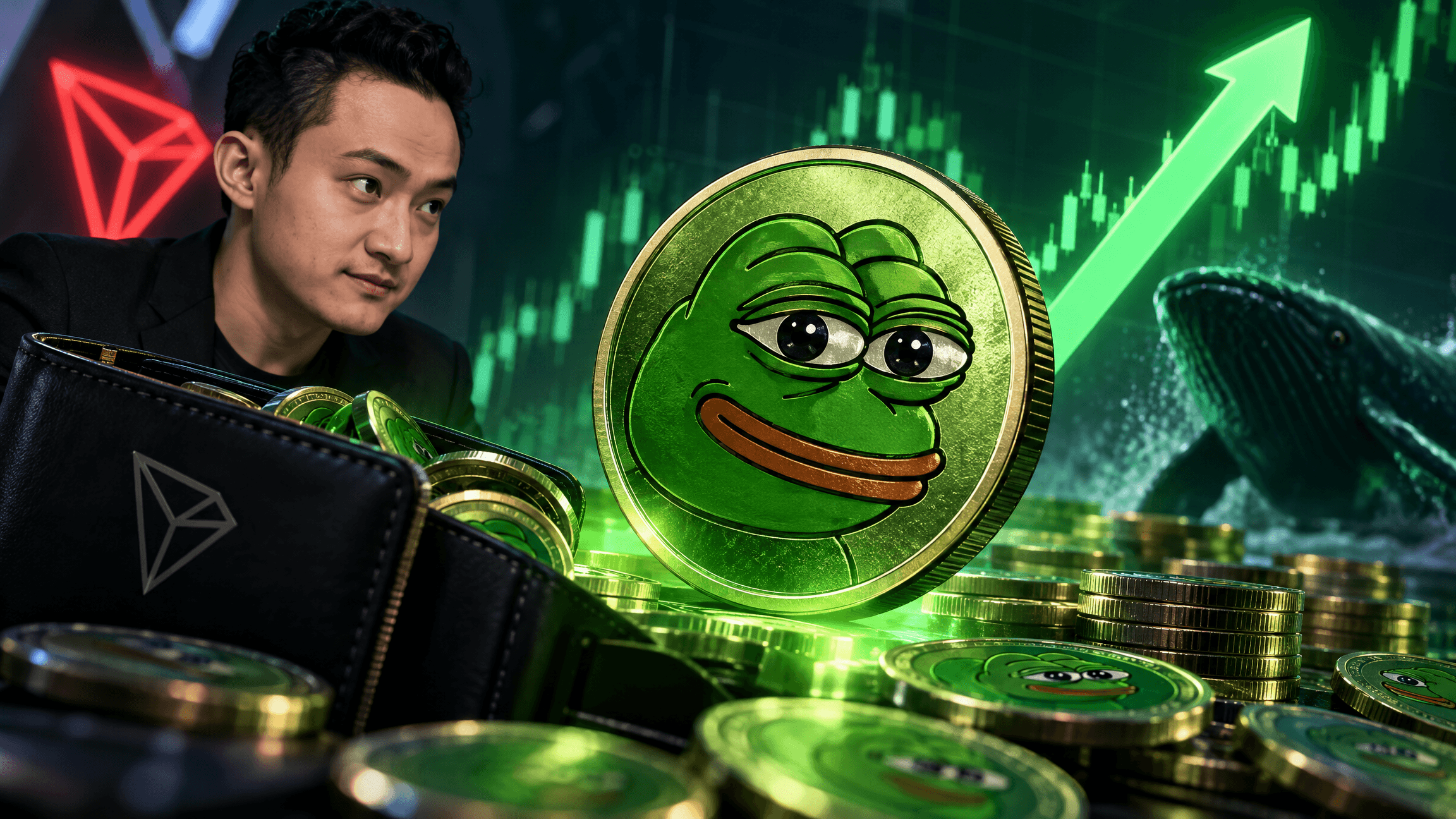 Why Is PEPE Rising Justin Sun-Linked Wallets and the $633M Volume Surge
